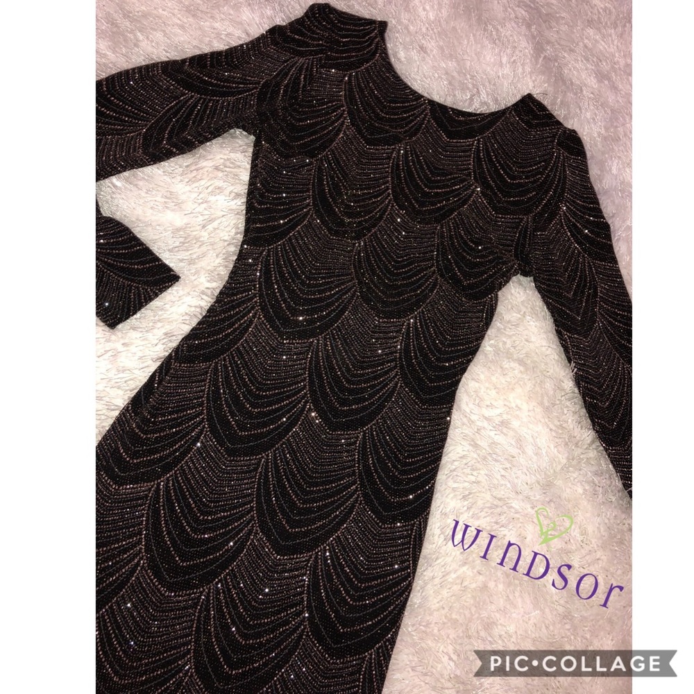 Sparkly cocktail dress